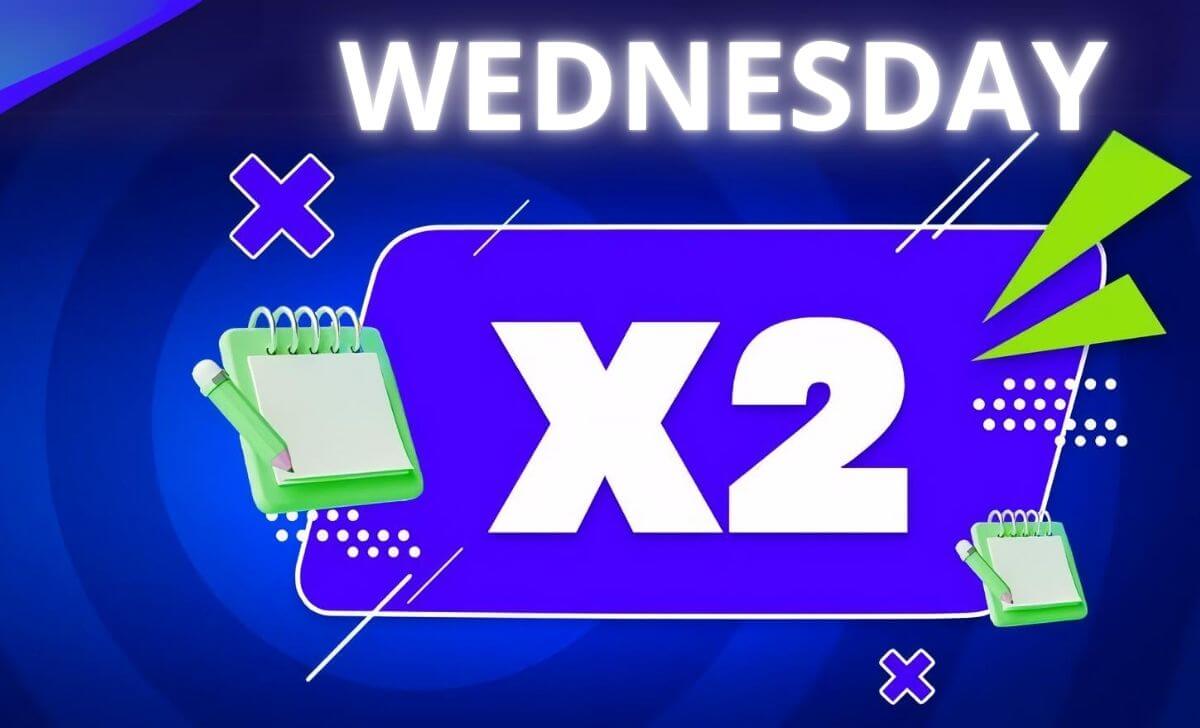 X2 WEDNESDAY - Get Up to 27000 INR This Wednesday