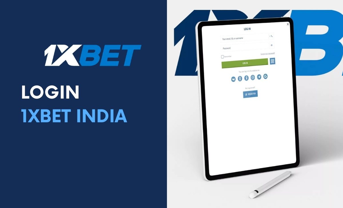 How to login to 1XBET India