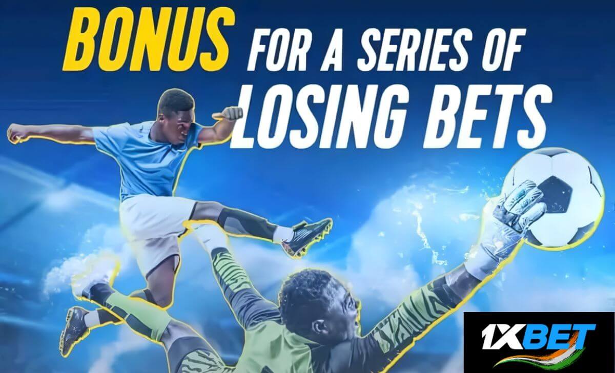 1XBET Bonus Losting Bets