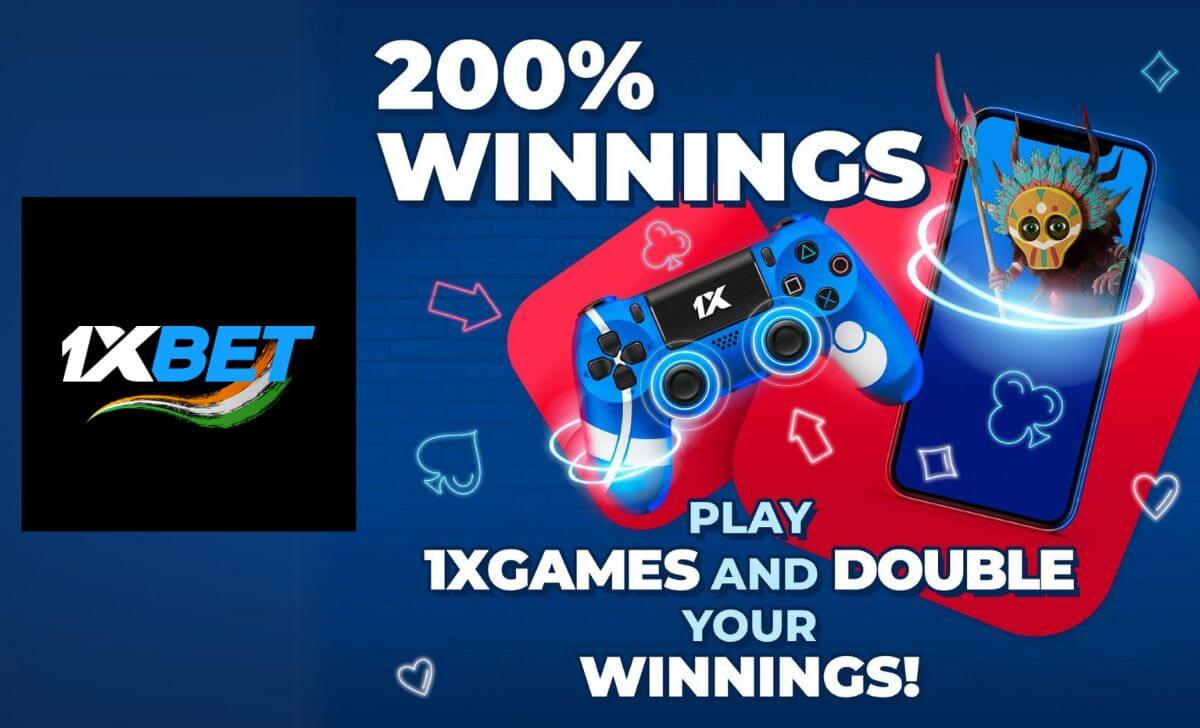 200% WINNINGS When Playing 1XGames Promo