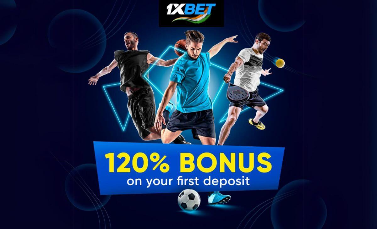 120% First Deposit Bonus on 1XBET