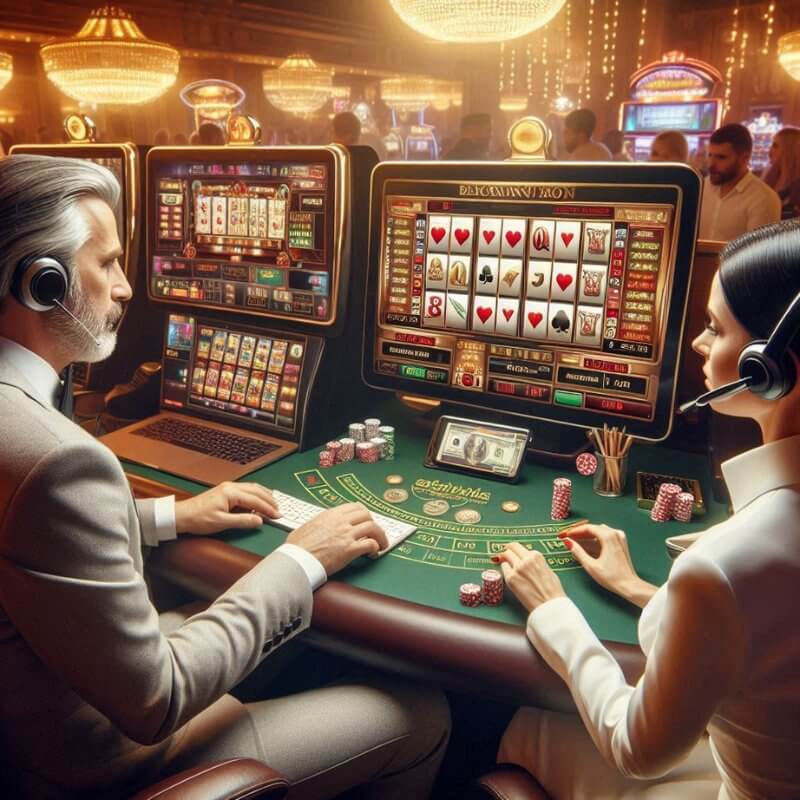 أفضل آلات القمار الحية العربية اون لاين لمحبي الإثارة