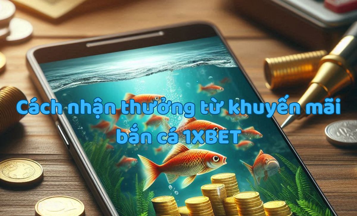 Cách nhận thưởng từ khuyến mãi bắn cá 1XBET