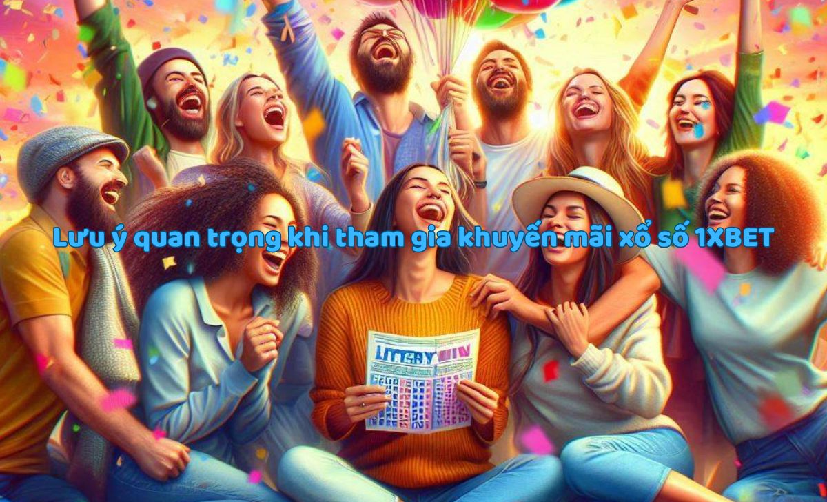 Lưu ý quan trọng khi tham gia khuyến mãi xổ số 1XBET